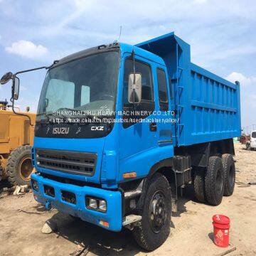 6x4 used  japanese isuzu dump truck