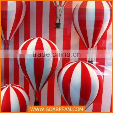 Hot-air balloons fiberglass window display props