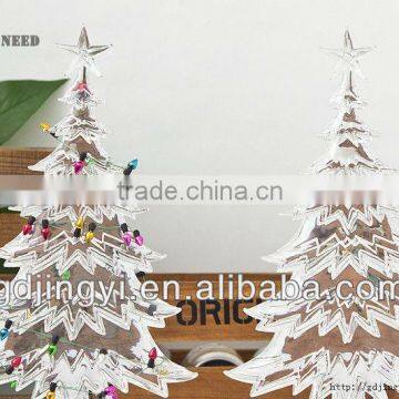 Acrylic Factory Led Wireless Flat Christmas Tree Light Indoor Decorative photo-2
