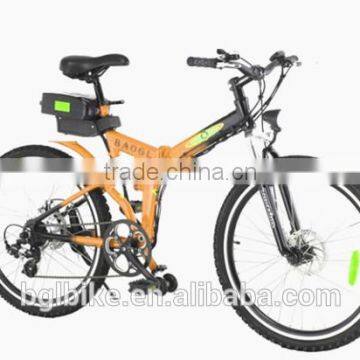 26 Inch Electric Bike Foldable Hidden Battery photo-3