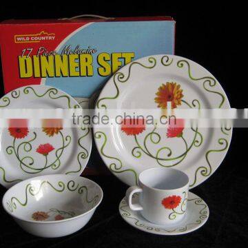 melamine dinnerware