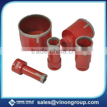 Diamond core drill bit, Diamond hole saw for granite