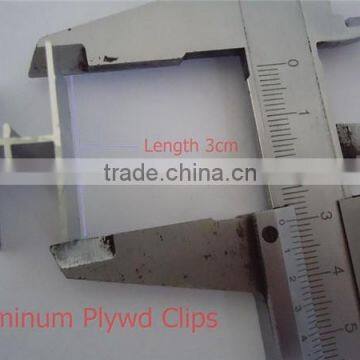 15/32" &6/17"Steel/Aluminum Plywood Clips 500pc/box China Supplier photo-2