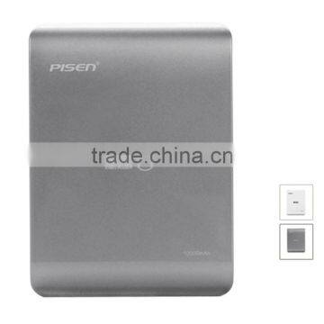 Universal Smart LED Torch Light External Battery PISEN Mobile Power Bank 10000mAh Portable Charger photo-2