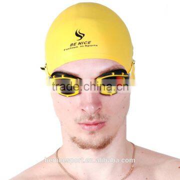 Printed Personalized Logo Silicone Swimming Cap Water Polo Cap Swimming Cap (CAP-1800) photo-6