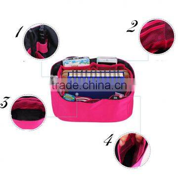 Multi-function Cosmetic Insert Organizer Bag With Handbag