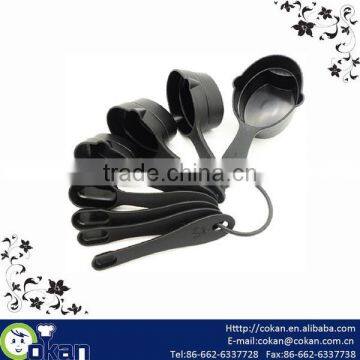 Good Kitchen Helper 8pcs Plastic Measuring Spoon Set CK-S037