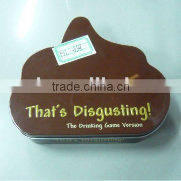 Finger Shape Tin box for Candy