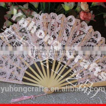 Wholesale lace hand fan for promotion