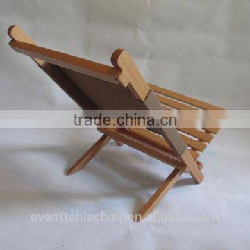 Hot Sale Foldable Portable Beech Wood Miniature Wooden Rocking Chair Fishing Chair photo-5