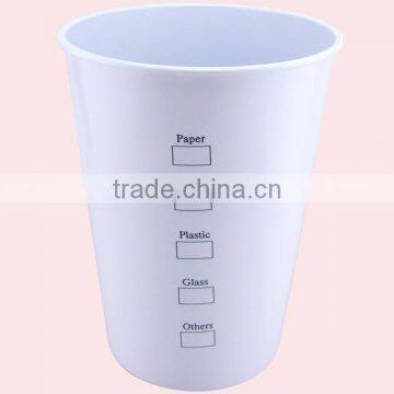Melamine Material Round Plastic Large Garbage Bin photo-2