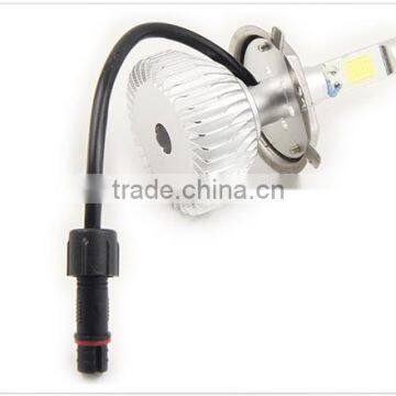 15w LED Headlight Bulb Install H4 conversion kits