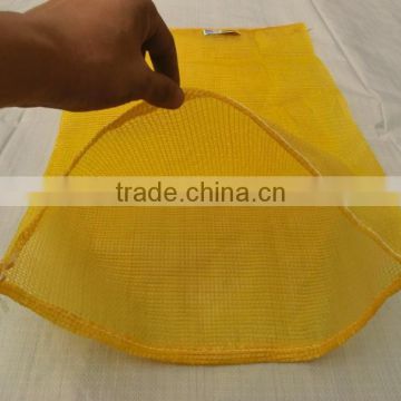 Asia 45X75cm red yellow plastic onion mesh bag factory