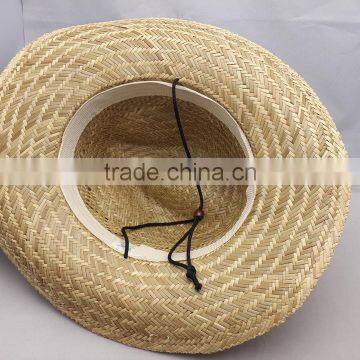 2017 School Straw Hat With Band