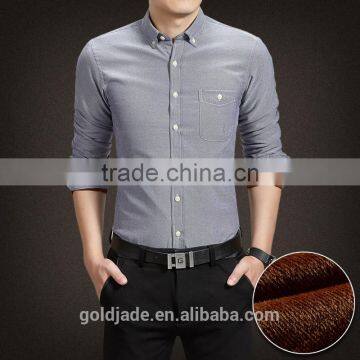 Men's Long Sleeve 100% Cotton Business for Men Dress Shirt Italian Style photo-4