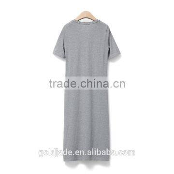Robot Pattern Printing Casual Wear Womens Stylish Maxi Dress Summer Dress Evening Dress Long Maxi Dresses photo-4