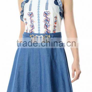OEM Supply Woman Casual Dress Latest Design Fashion Boutique Dress photo-5