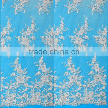 Wholesale african lace dress fabric clothing material in best selling