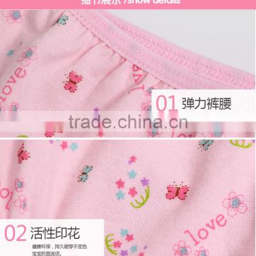 2-10 Year Old Girl's Panties 100 Cotton Children Underwear photo-6