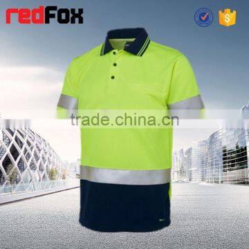 Plain T-shirts With Pockets Purple Short-sleeved Sport Warning Security T-shirt Anti Mosquito T-shirt photo-2