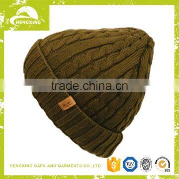 Hot selling Brand new custom polar fleece beanie hat wholesale