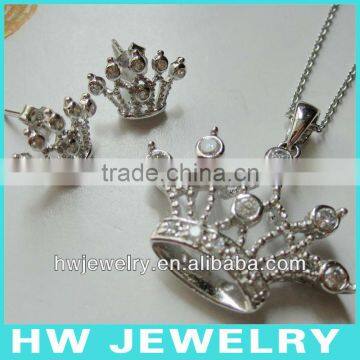 silver fashion crown