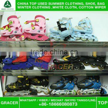 Good Quality Clean Branded Roller-Skating Sports Shoes Wholesale Used Sport Shoes