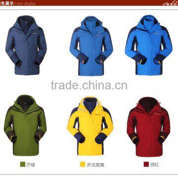 100% Polyester Lightweight 10000mm Waterproof Softshell Jacket photo-3