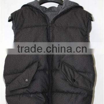 2014-2015 New Fashion Men's Winter Woolen Coat Men Fashion Waistcoat photo-4