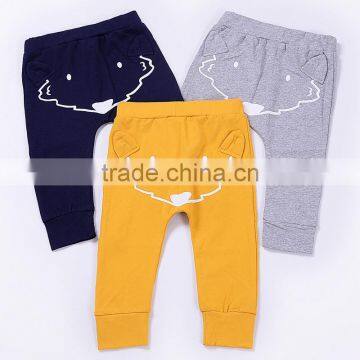 S33596W 2017 Autumn New Design Cartoon Kid Boys Harem Pants