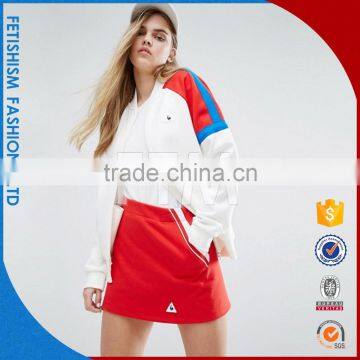 2017 Sports Casual Baseball Collar Women Clothes / Long Korean Women Youth 100% Cotton Thin Coat photo-3
