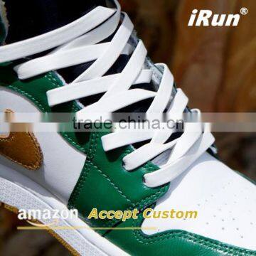 High AAA+ Quality Men's Basketball White Shoes Laces for Casual Sports Sneakers Size - Sheepskin Leather Shoestrings photo-5