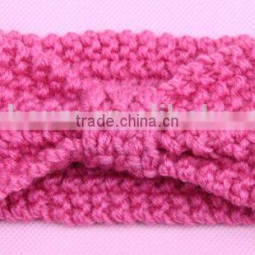 Crochet Knitting Baby Headband, Baby Turban Knitting Headband