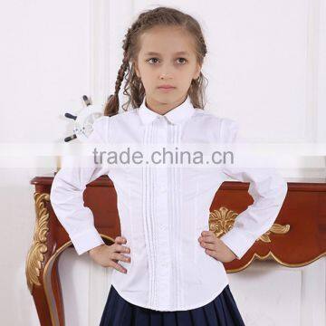Wholesale 100% Cotton School Shirt, High Quality 100% Cotton School Uniform photo-4