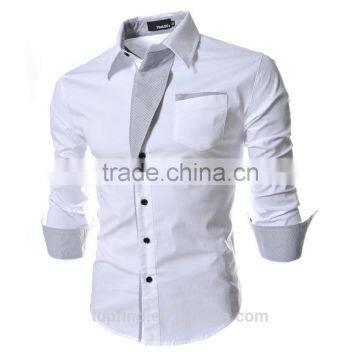 Hot Sale Africa Market Special Pattern 4 Colors Long Sleeve Slim Fit t Shirt for Men photo-4