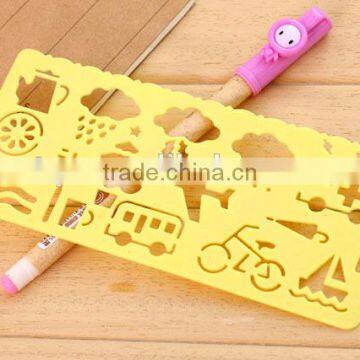 Plastic DIY Stencil Drawing Template for Scrapbooking,Planner,diary,set of 4 PCS photo-4