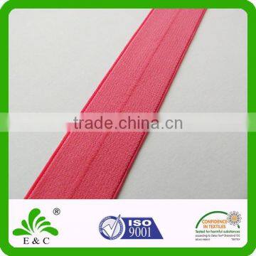 Soft Stretch Solid Color Fold Over Elastic Wholsale