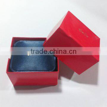 Double Ring Premium Jewelry Box Sapphire Blue photo-5