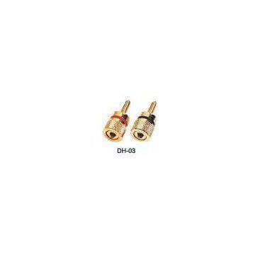 Golden color audio binding post (DH-03)