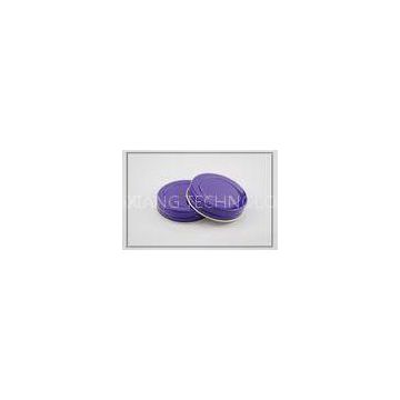 purple aluminium bottle cap with PE foam liner , D52H12.5mm