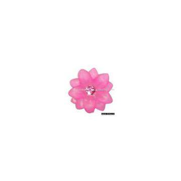 Sell Comely Pink Flower Shaped Charm