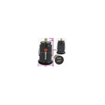 IPad Car Charger，Dual Port USB Car Charger，2.1A Car Charger
