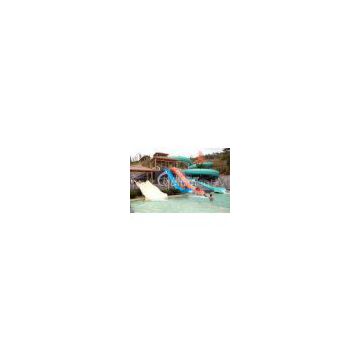 Fiberglass Cannon / Sleigh Water Slide , Outdoor Water Park Slides