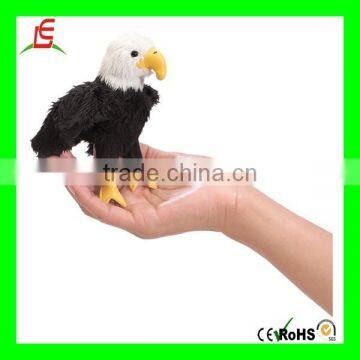 Lovely Bird Toys Mini Plush Finger Puppets Eagle Parrot photo-3