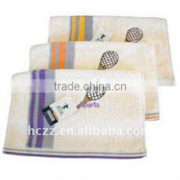 100% cotton embroidery face towel