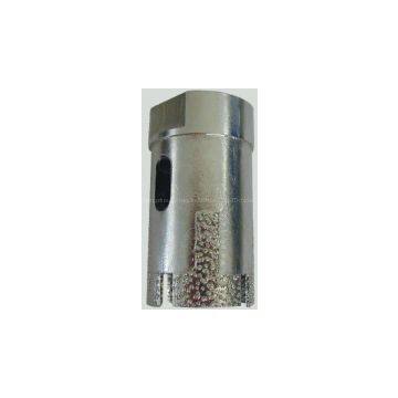 Vaccum brazed diamond core drill for concrete