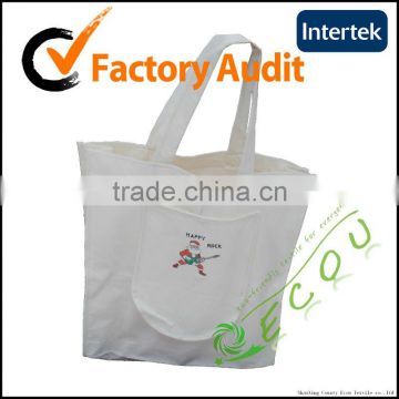 folding non woven bamboo tote bag