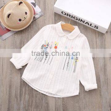 Children clothing latest designs top fashion girl kids girls shirt