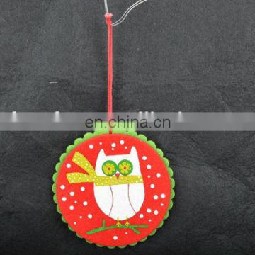 2014 christmas felt ornament,handmade pure wool felt craft christmas decoration Manufacturer