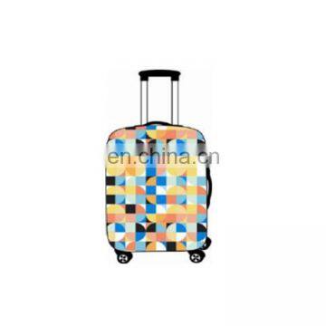 Fashion style high elasticity spandex protective clear luggage cover